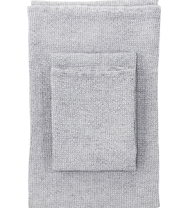 Ręcznik TERVA 48x70 Biało-Szary