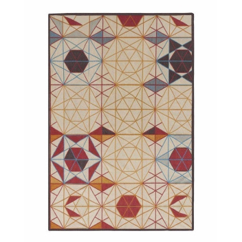 Dywan Kilim HEXA Rectangular 150x225 by Enblanc