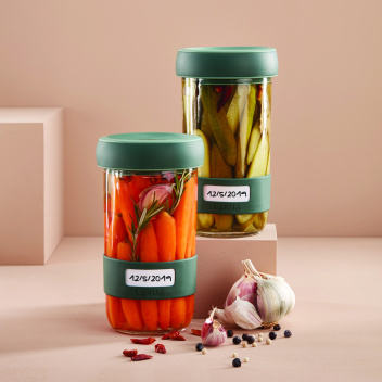 Zestaw słoików do kiszenia KIMCHI - PICKLES Kit 0,7L Set 2 by Lekue