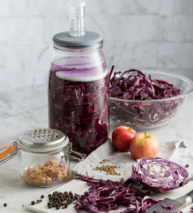 Słoik do kiszenia warzyw FERMENTATION SET 3L by Kilner