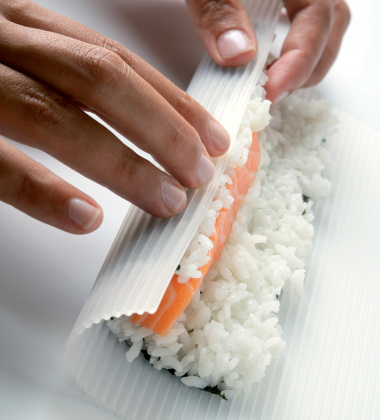 Mata do sushi z silikonu MAKISU 21x24 cm by Lekue
