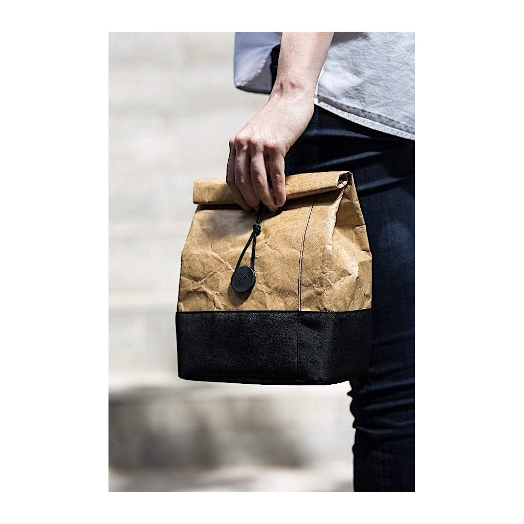 Torba lunchowa termiczna LUNCH BAG TO GO Natural by Lekue Moaai