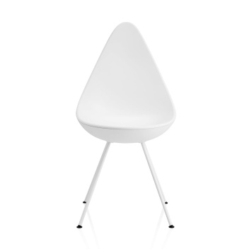 Krzesło DROP Plastic Chair 3110 Arne Jacobsen Białe