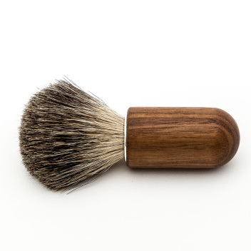 Drewniany pędzel do golenia SHAVING BRUSH - ORZECH