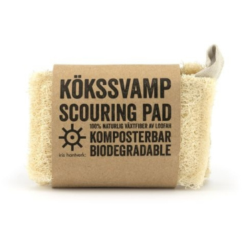 Myjka - Naturalna gąbka LOOFAH SCOURING PAD Set 2