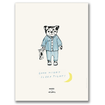 Poster 30x40 SLEEP TIGHT by Mado