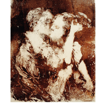 Poster 50x70 LA BAISER by Virginia Isbell