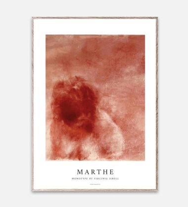 Poster 50x70 MARTHE by Virginia Isbell