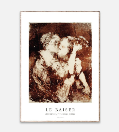 Poster 50x70 LA BAISER by Virginia Isbell