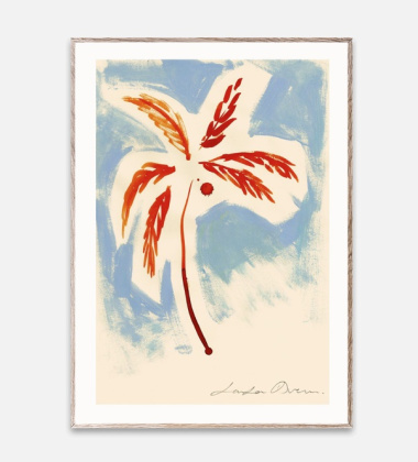 Poster 50x70 STORMY PALM by Loulou Avenue