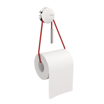 Wieszak na papier DIABOLO TOILET PAPER HOLDER Chrom-Red