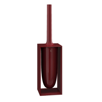 Szczotka do WC INSIDE 11,2x11,2x45,4 Ruby Red