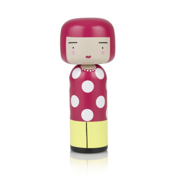 Laleczka Kokeshi 21,5 cm DOT LARGE - YAYOI KUSAMA