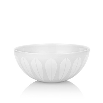 Miska z porcelany Lotus 24 cm Biały Mat