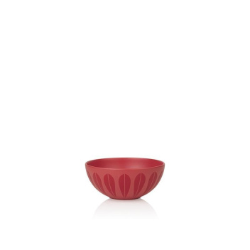 Miska z porcelany Lotus 15 cm Czerwony Mat