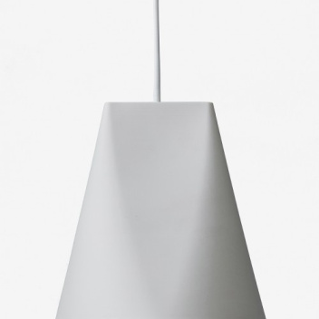 Lampa wisząca ceramiczna CERAMIC PENDANT WIDE 23,5x23 LIGHT GREY