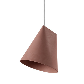 Lampa wisząca ceramiczna CERAMIC PENDANT WIDE 23,5x23 TERRACOTTA