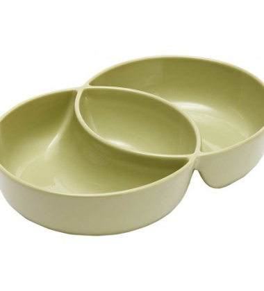 Misa do serwowania ZIELONA 32 cm Loop Serving Bowl