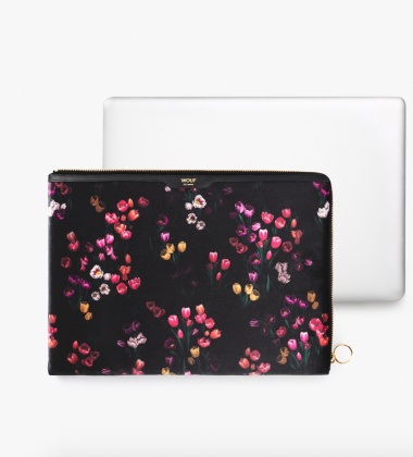 Etui na Laptopa welurowe 13-inch MacBook TULIPS