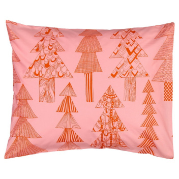 Poszewka na poduszkę KUUSIKOSSA 50x60 Red-Pink by Marimekko