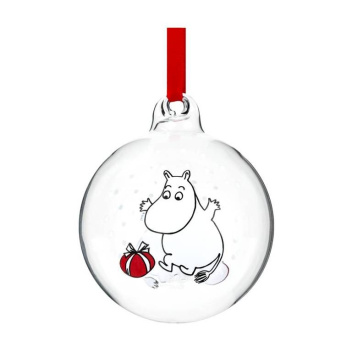 Bombka szklana muminki 7 cm MOOMINTROLL Moomin Ball