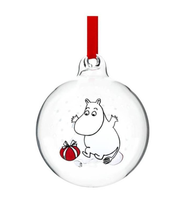 Bombka szklana muminki 7 cm MOOMINTROLL Moomin Ball