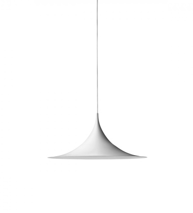 Lampa wisząca Semi 30 cm Biała Matowa EXPO