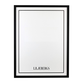 Ramka drewniana z plexiglass 50x70 by Liljebergs Czarna