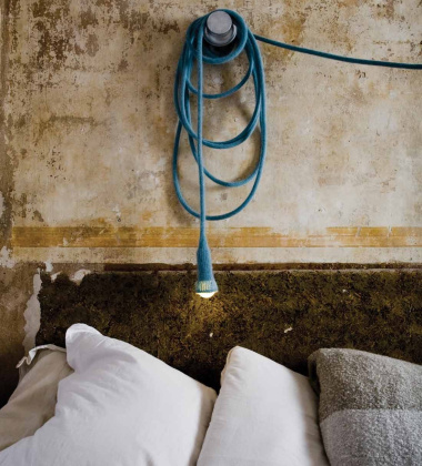 Lampa Matt Azul Angora Niebieska