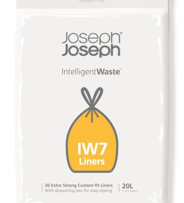 Worki 100% biodegradowalne 20szt. INTELLIGENT WASTE 20 L by Joseph Joseph