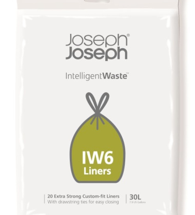 Worki 100% biodegradowalne 20szt. INTELLIGENT WASTE 30 L by Joseph Joseph