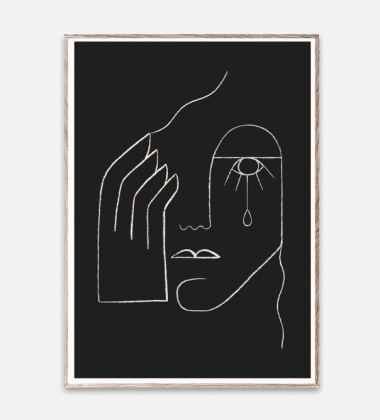 Poster 50x70 SINGLE TEAR by Kit Agar