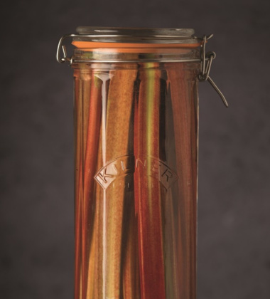 Słoik 2,2L FACETTED CLIP TOP JAR by Kilner