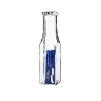 Butelka szklana Made in England 0,25L Twist Top Hexagon Bottles by Kilner