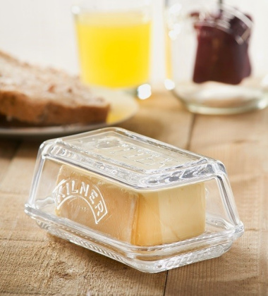 Maselniczka szklana Butter Dish by Kilner