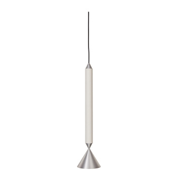 Lampa wisząca stalowa APOLLO 39 cm Winter White