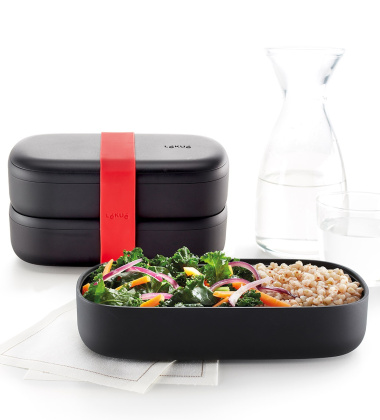 Pojemnik dwuczęściowy Lunch Box TO GO LIMITED by Lekue