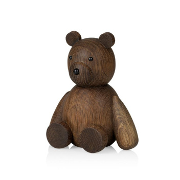 Drewniany Niedźwiadek TEDDY 13,5 cm Smoked Oak