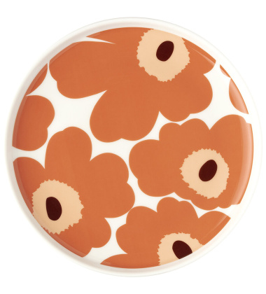 Kubek z porcelany z uchem 250 ml UNIKKO Apricot Coffee Cup by Marimekko