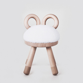 Krzesełko dziecięce drewniane owieczka SHEEP CHAIR