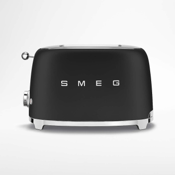 Toster na 2 kromki Retro SMEG 50's Style Czarny Mat