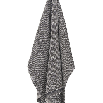 Ręcznik Terva 65x130 Czarno-Lniany