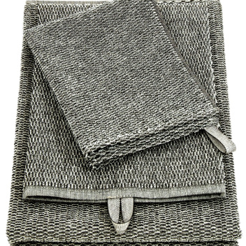 Ręcznik Meri 47x63 Biało-Czarny