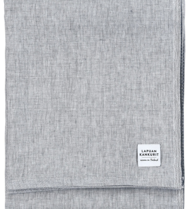 Obrus lniany AAMU 150x260 White-Grey