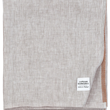 Obrus lniany 150x260 AAMU Tablecloth White-Cinnamon