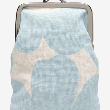 Portmonetka 8x10,5 Kortti Kukkaro Mini UNIKKO Light Blue-Off White by Marimekko