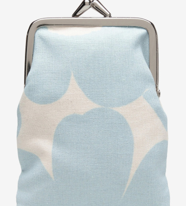 Portmonetka 8x10,5 Kortti Kukkaro Mini UNIKKO Light Blue-Off White by Marimekko