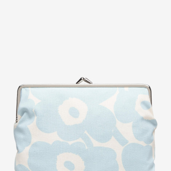 Kosmetyczka 14x20 Puolikas Kukkaro Mini UNIKKO Light Blue-Off White by Marimekko