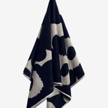 Ręcznik do rąk 50x70 UNIKKO Hand Towel Cotton-Dark Blue by Marimekko