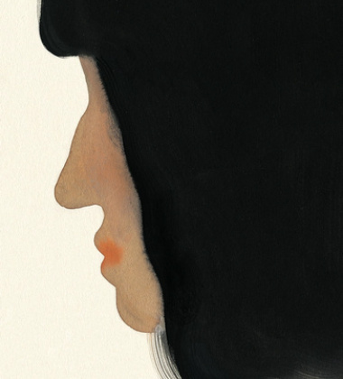 Poster 50x70 THE BLACK HAIR by Amelie Hegardt